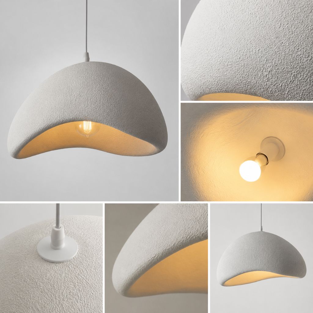 Modern Boho Wabi Sabi Resin Chandelier - Tegulane Global