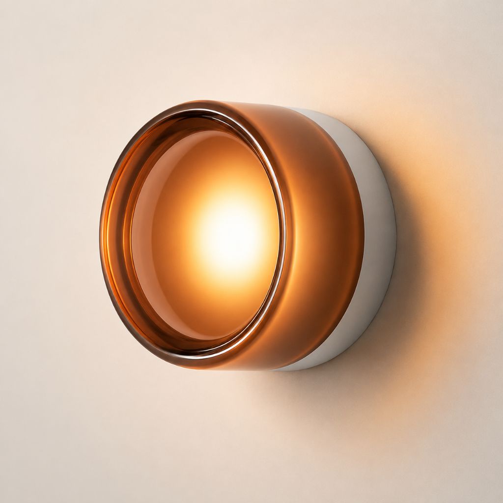Modern Interior LED Wall Lamp - Amber Jelly Decor - Tegulane Global