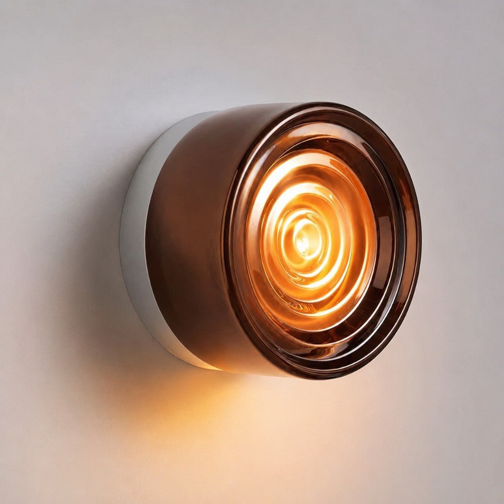 Modern Interior LED Wall Lamp - Amber Jelly Decor - Tegulane Global