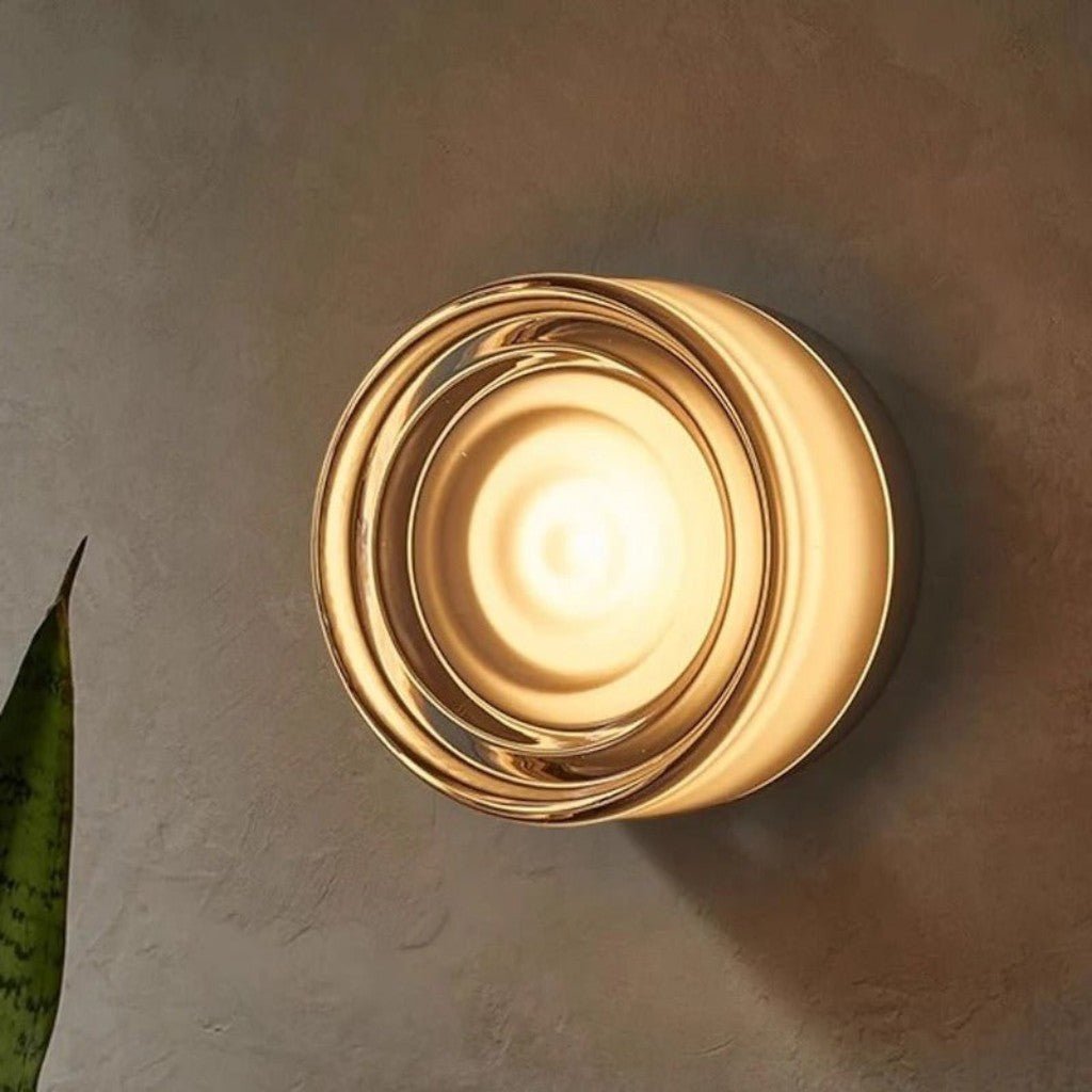 Modern Interior LED Wall Lamp - Amber Jelly Decor - Tegulane Global