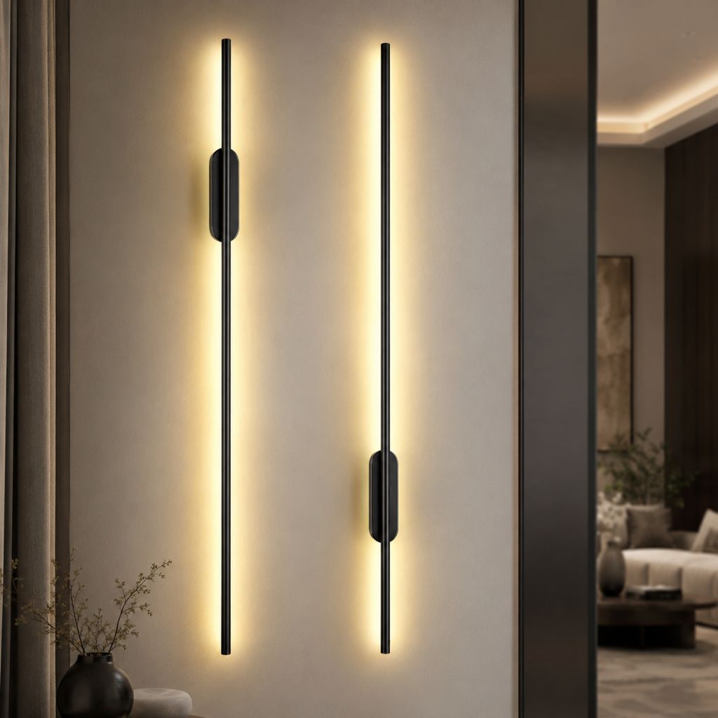 Modern LED Long Wall Lamp Nordic Minimalist Aluminium - Tegulane Global