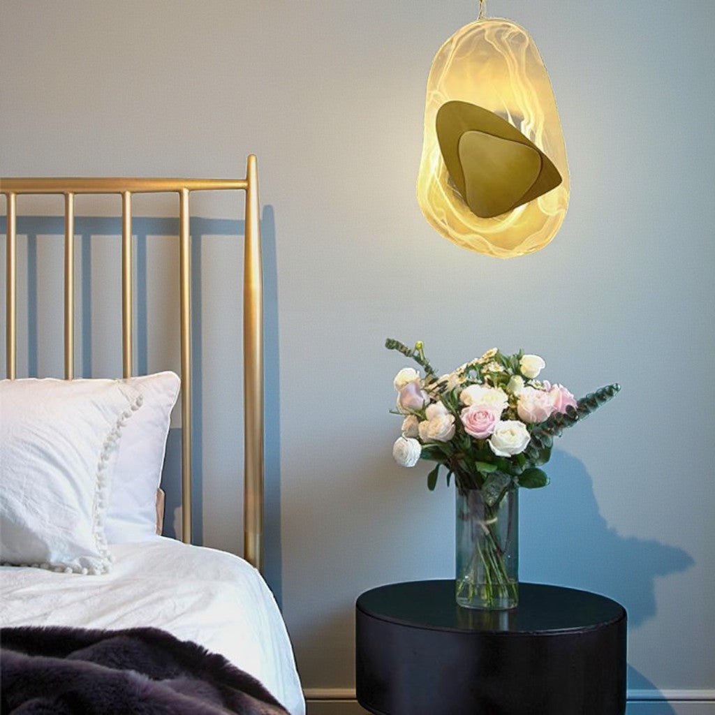 Modern Nordic Crystal Wall Sconce - Tegulane Global