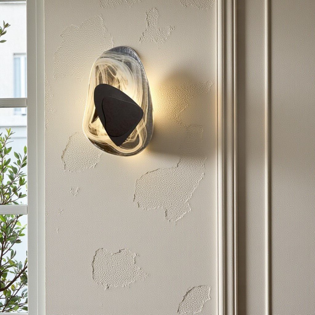 Modern Nordic Crystal Wall Sconce - Tegulane Global