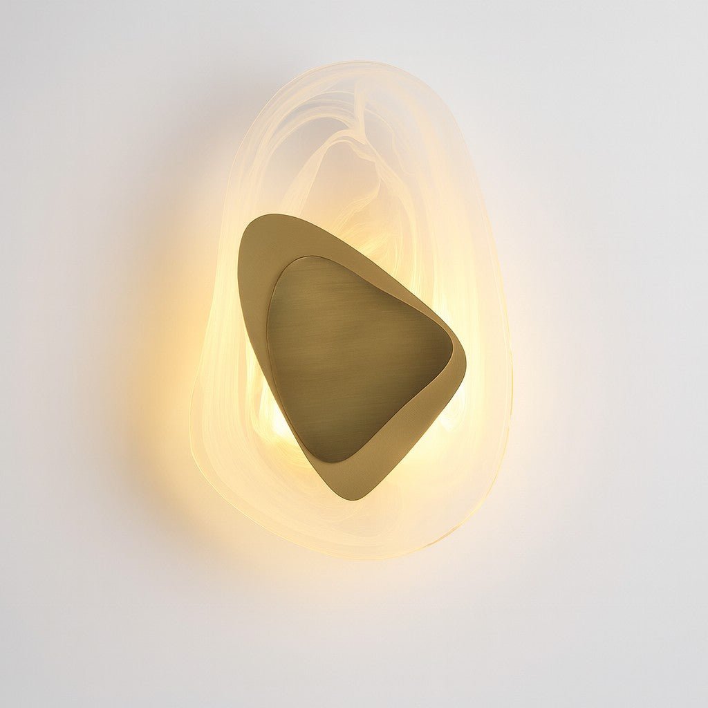 Modern Nordic Crystal Wall Sconce - Tegulane Global