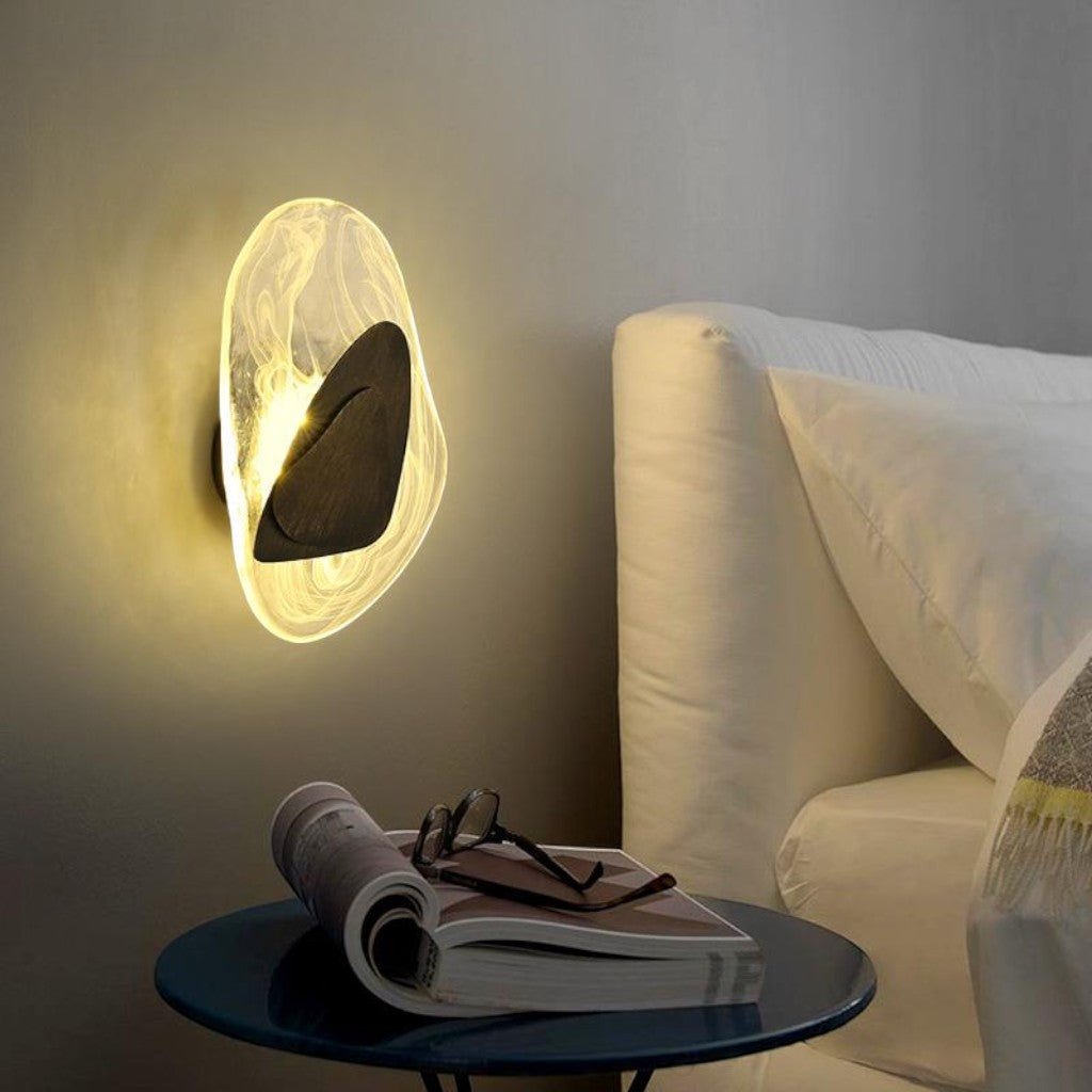 Modern Nordic Crystal Wall Sconce - Tegulane Global