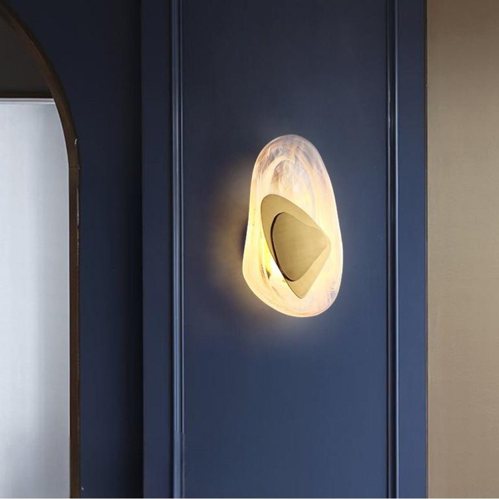 Modern Nordic Crystal Wall Sconce - Tegulane Global