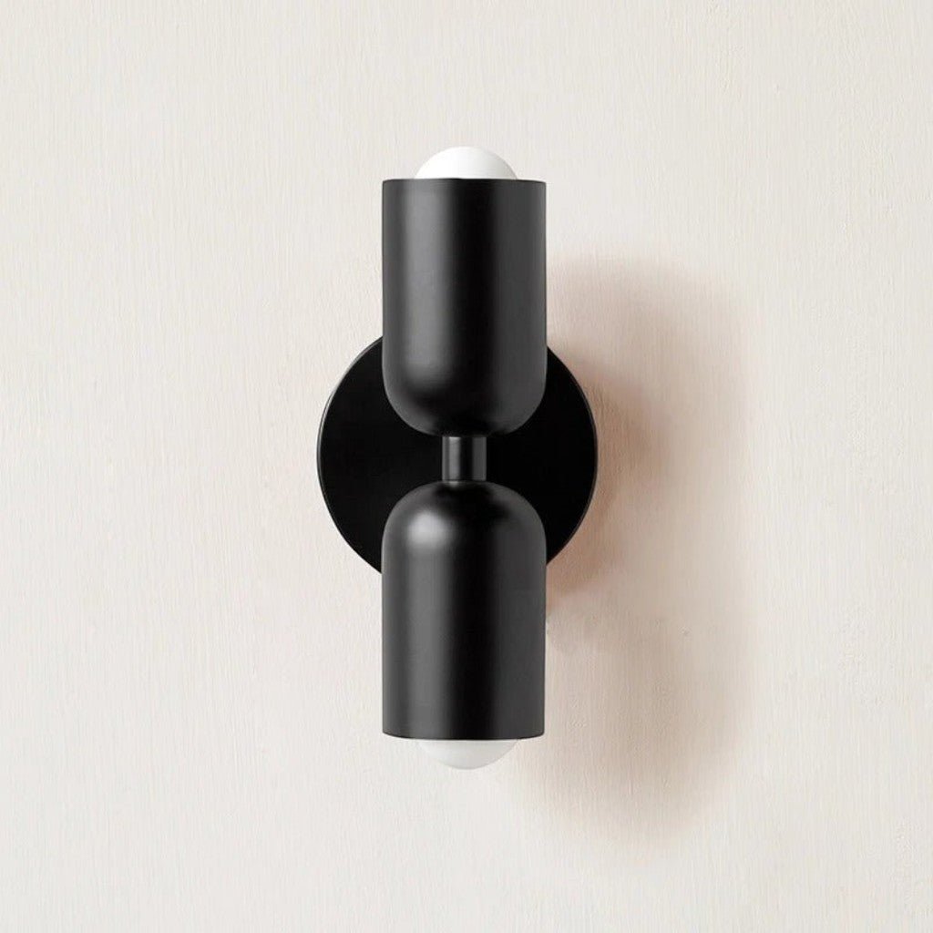 Double-Head Iron LED Wall Light – Up & Down - Tegulane Global