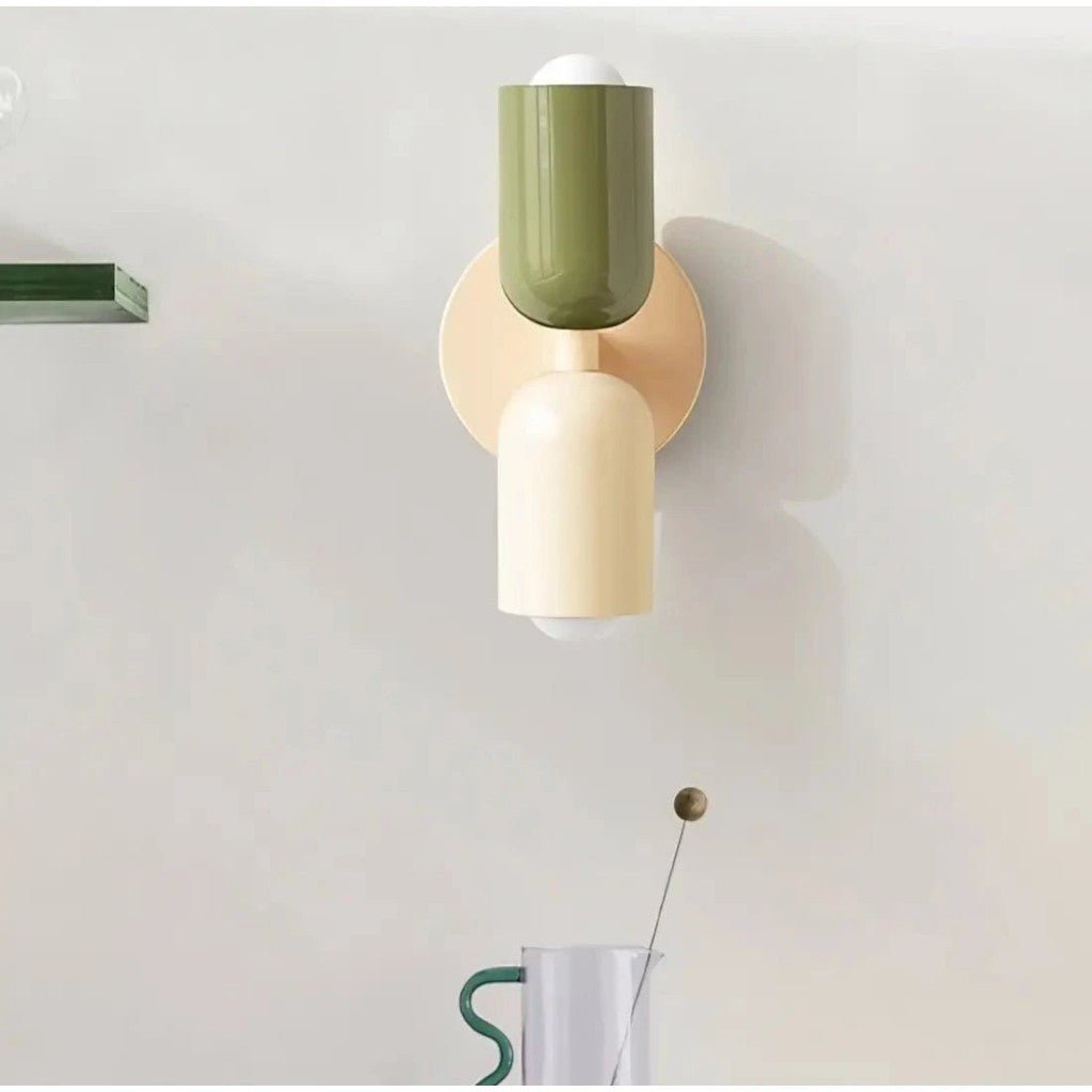Double-Head Iron LED Wall Light – Up & Down - Tegulane Global