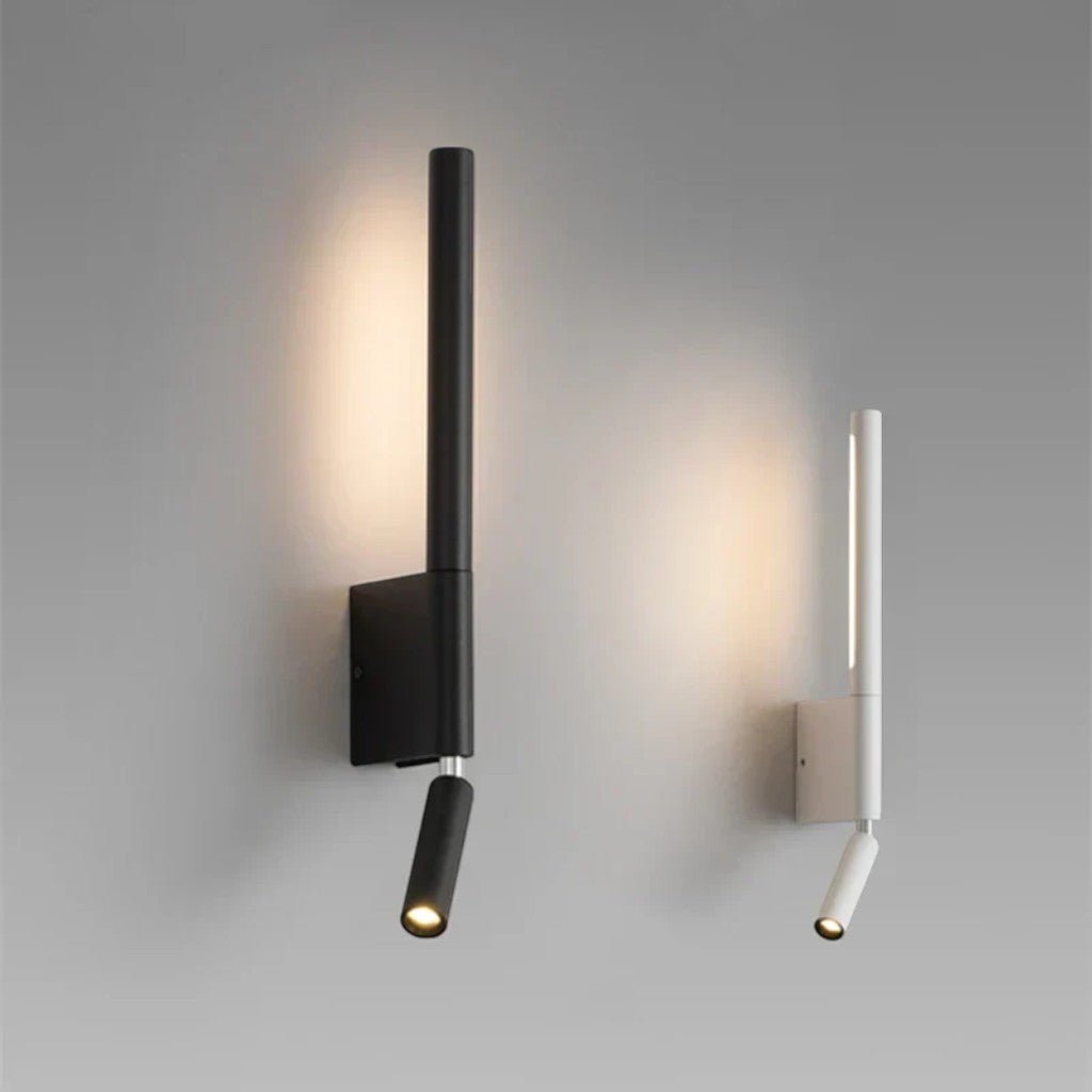 Bedside Wall Light with Adjustable Reading Spotlight