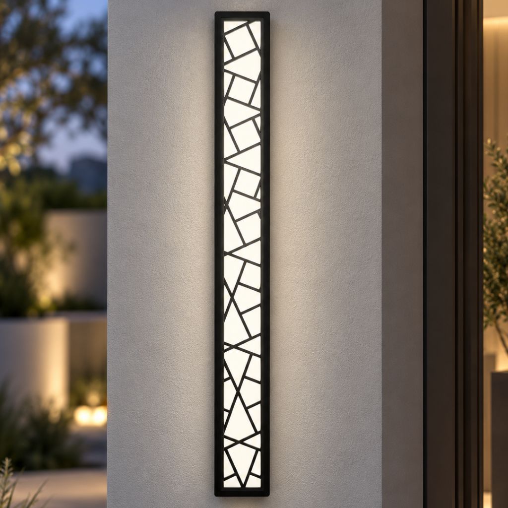 Mosaic Aluminium LED Outdoor Wall Light – IP65 - Tegulane Global