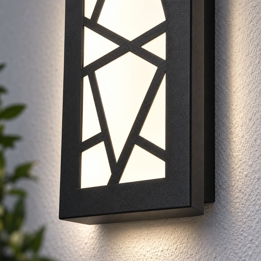 Mosaic Aluminium LED Outdoor Wall Light – IP65 - Tegulane Global