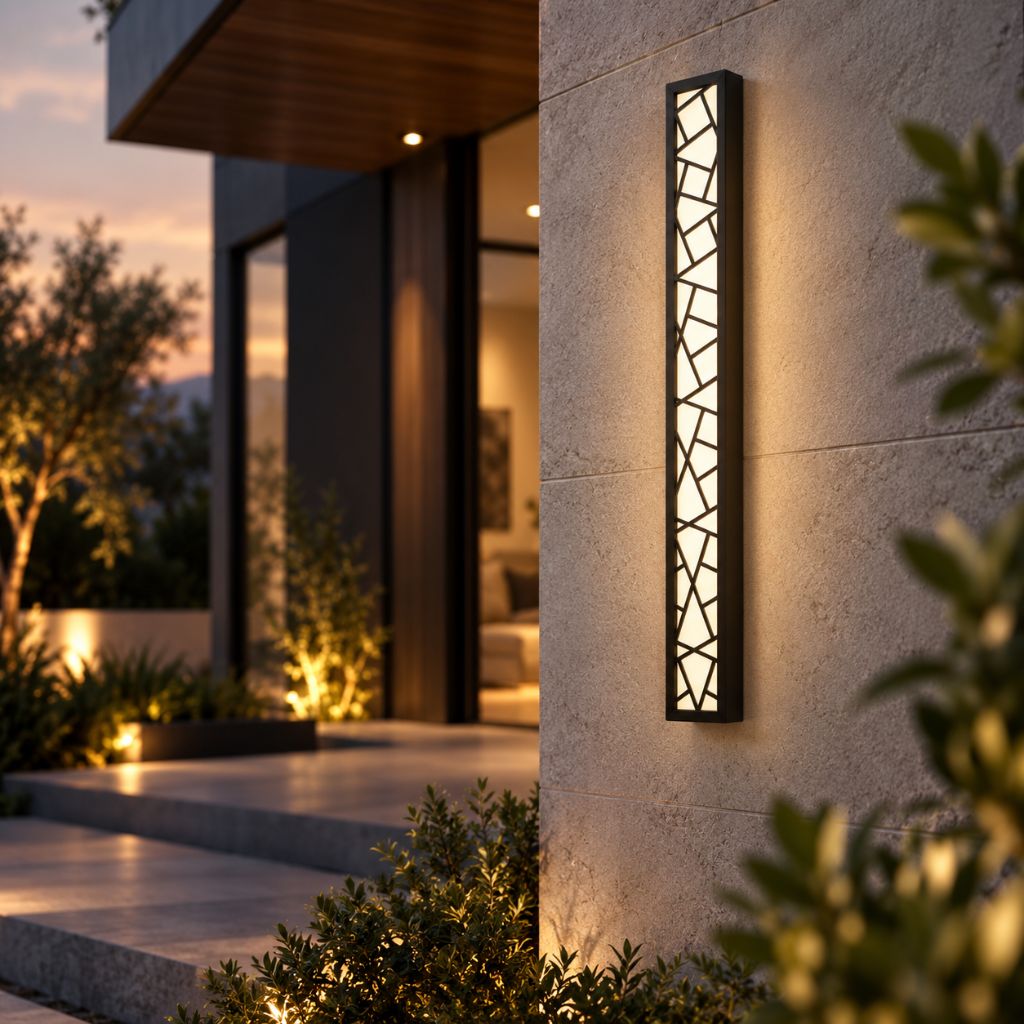 Mosaic Aluminium LED Outdoor Wall Light – IP65 - Tegulane Global