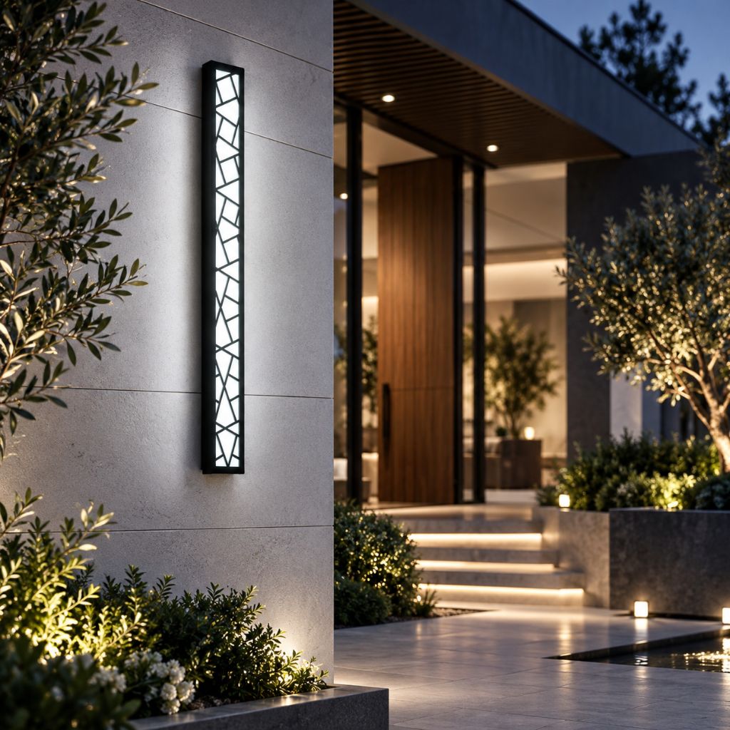 Mosaic Aluminium LED Outdoor Wall Light – IP65 - Tegulane Global