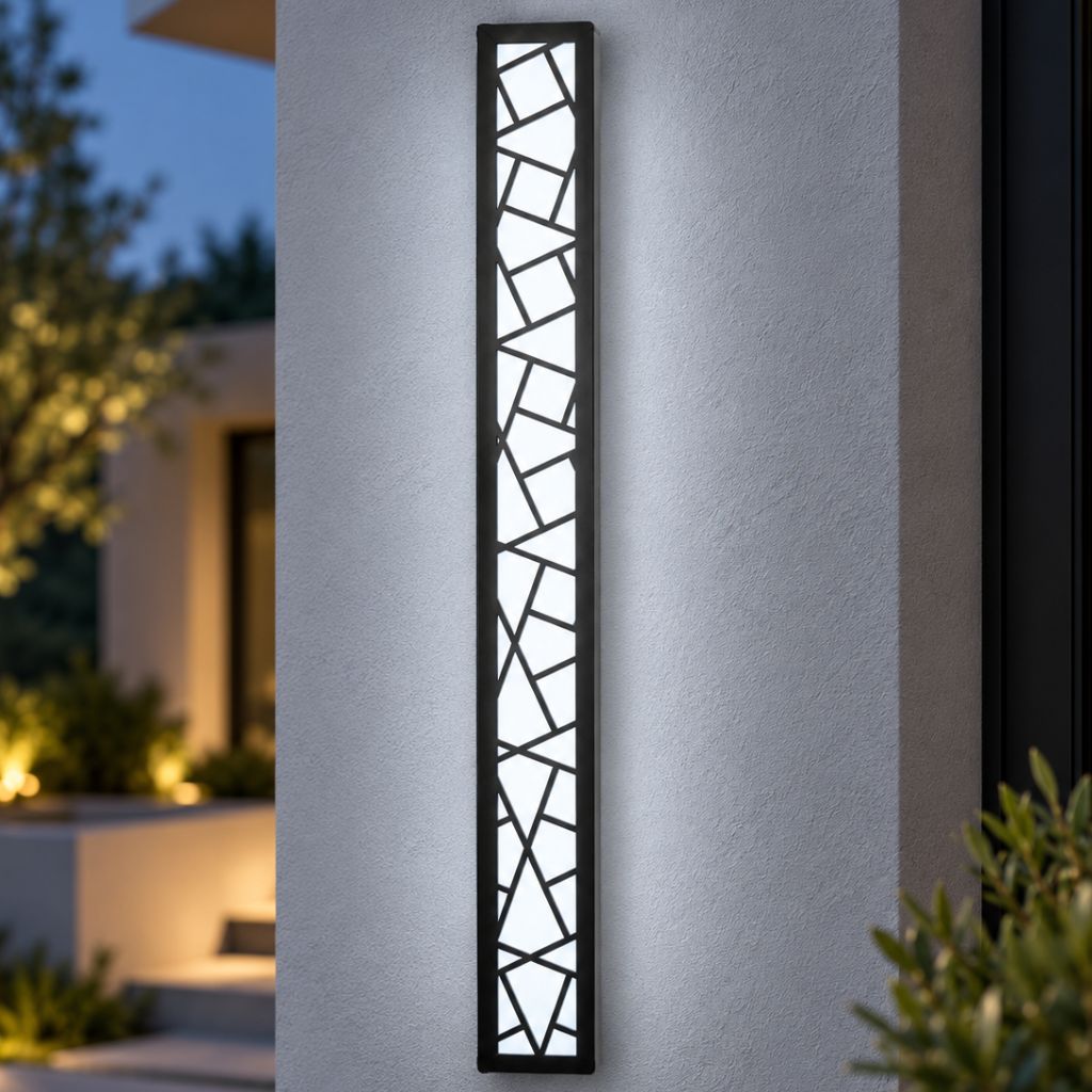 Mosaic Aluminium LED Outdoor Wall Light – IP65 - Tegulane Global