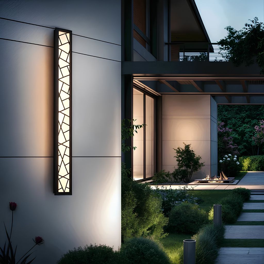 Mosaic Aluminium LED Outdoor Wall Light – IP65 - Tegulane Global
