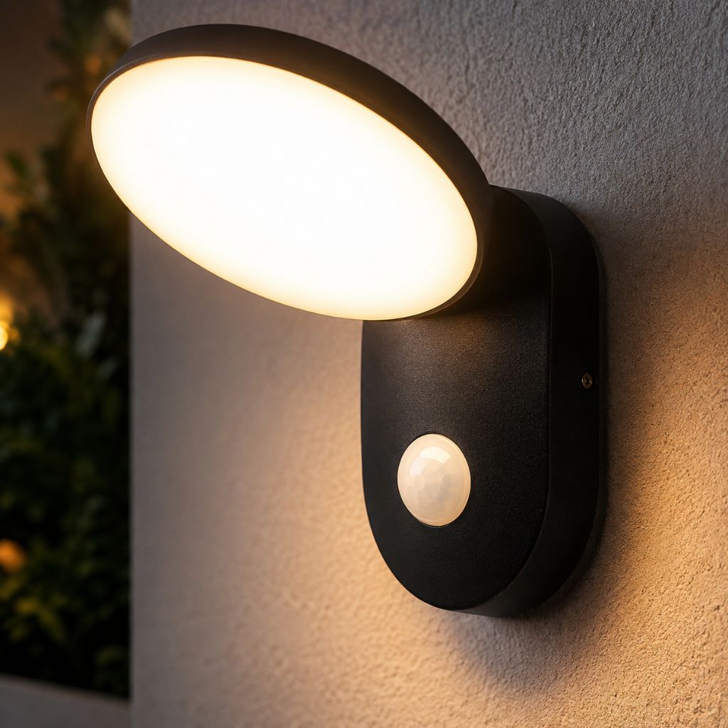 Motion-Activated Outdoor LED Wall Light - Tegulane Global
