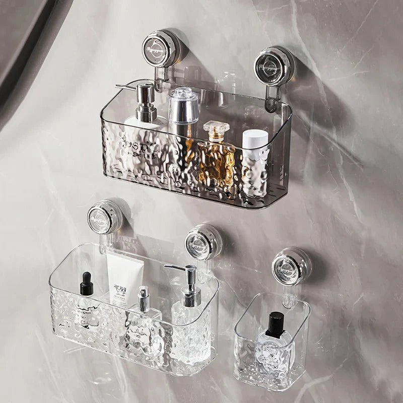 No-Drill Wall Storage – Strong Suction Cups for Heavy Bathroom - Tegulane Global