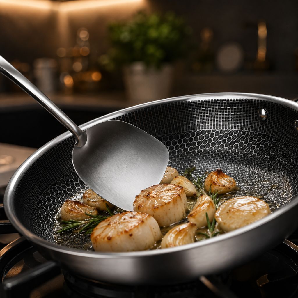 Non-Stick Stainless Steel Frying Pan by Tegulane - Tegulane Global