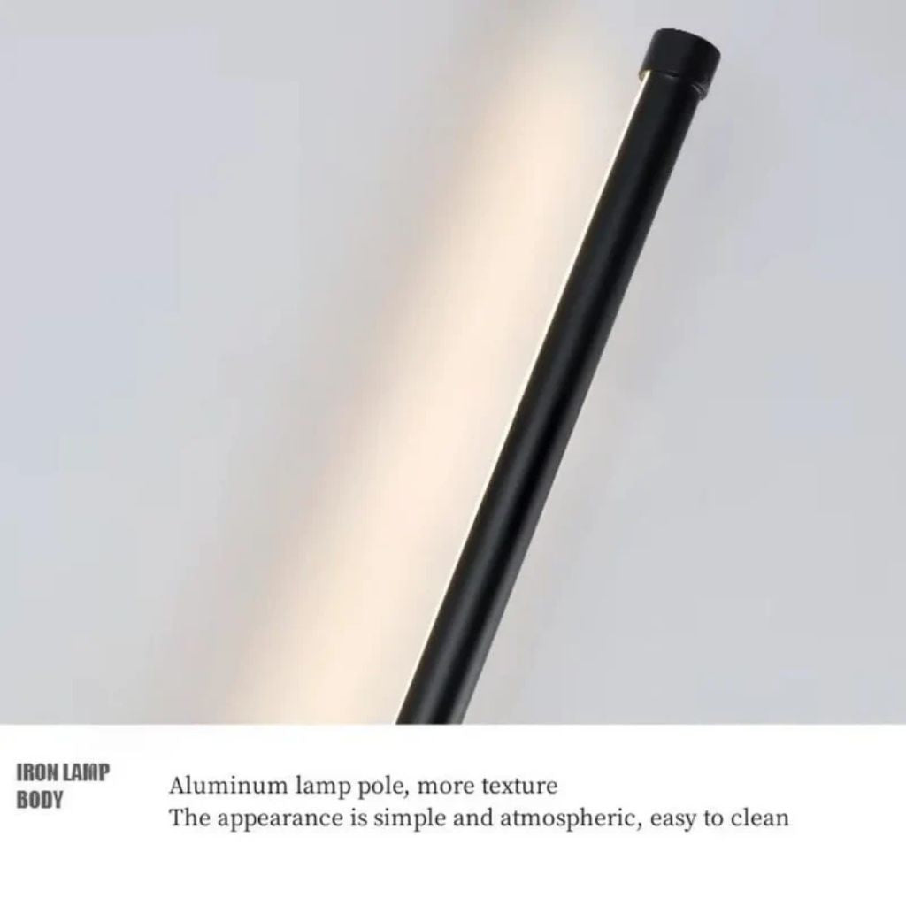 Nordic Black Linear LED Wall Sconce Slim Design - Tegulane Global