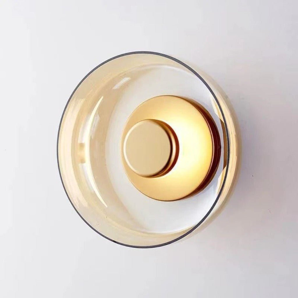 Nordic Glass Bowl Wall Lamp - Tegulane Global