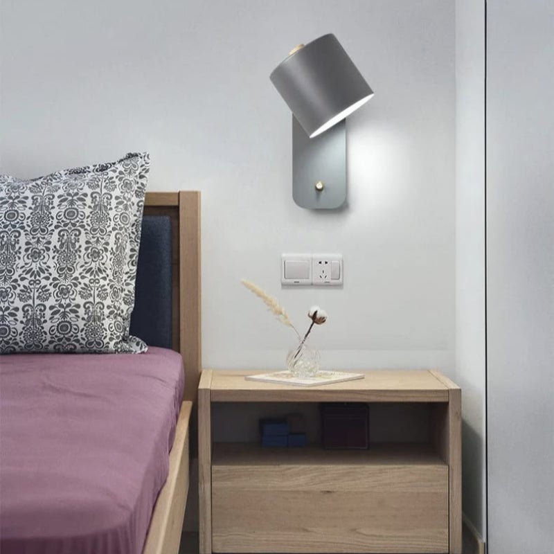 Nordic LED Wall Sconce with Switch - Tegulane Global