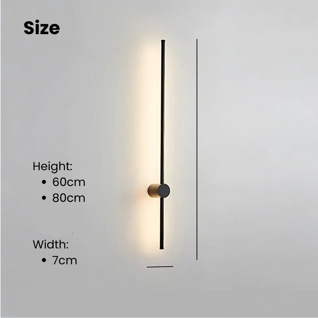 Nordic Line LED Wall Sconce Light - Tegulane Global