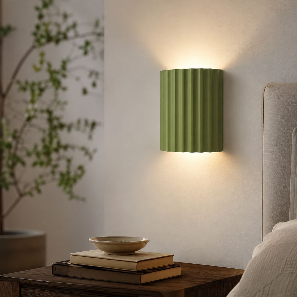 Nordic Minimalist LED Wall Lamp - Macaron Resin - Tegulane Global