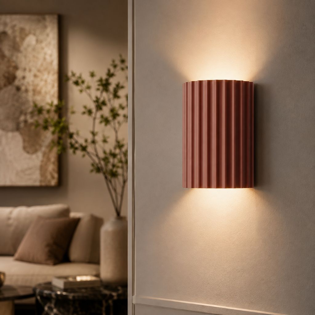 Nordic Minimalist LED Wall Lamp - Macaron Resin - Tegulane Global