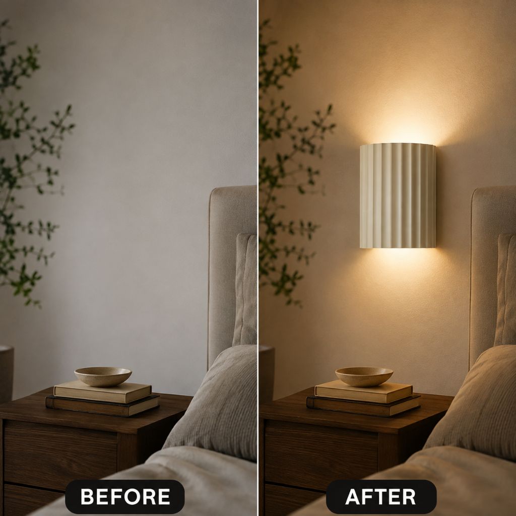 Nordic Minimalist LED Wall Lamp - Macaron Resin - Tegulane Global