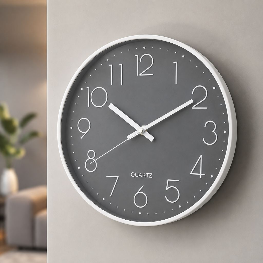 Nordic Minimalist Quartz Wall Clock - Tegulane Global