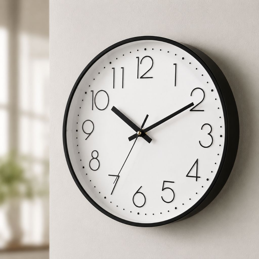 Nordic Minimalist Quartz Wall Clock - Tegulane Global