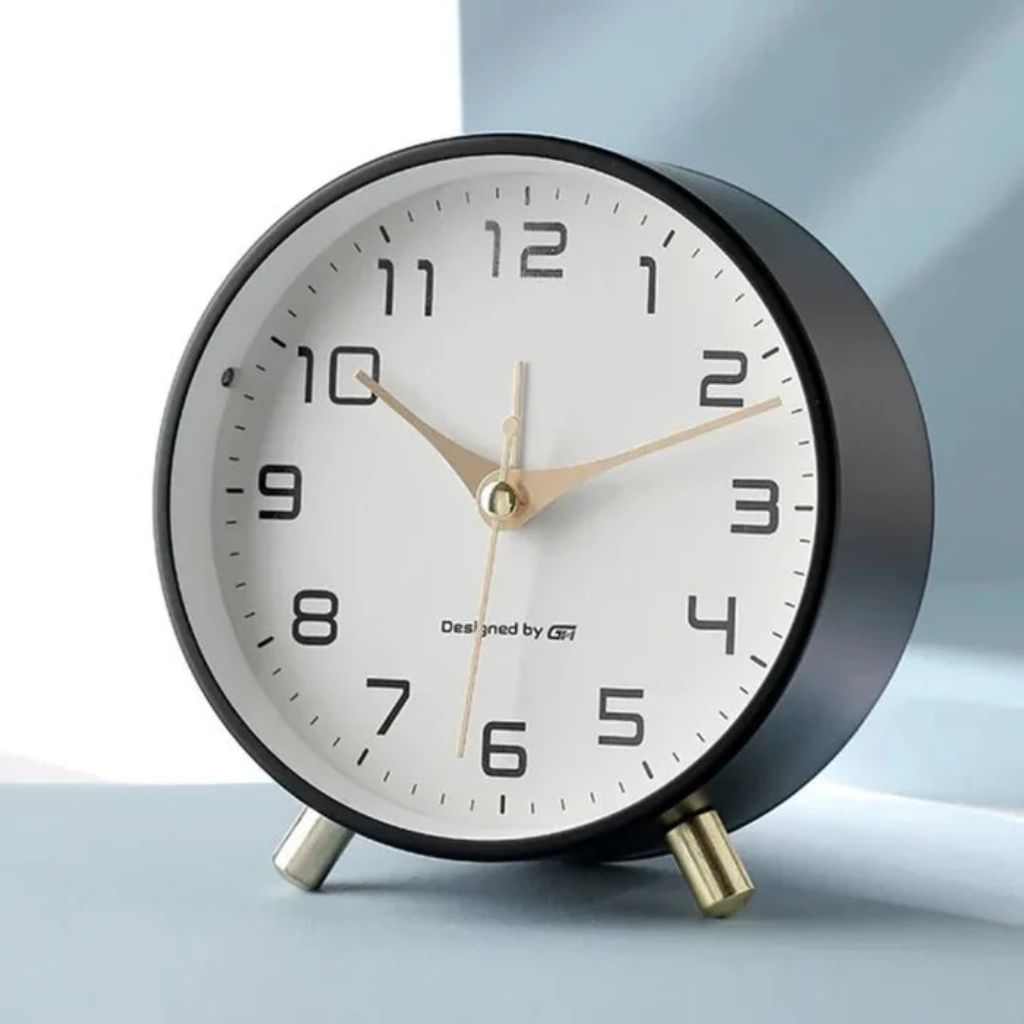 NordTime - Modern Scandinavian Silent Table Clock - Tegulane Global