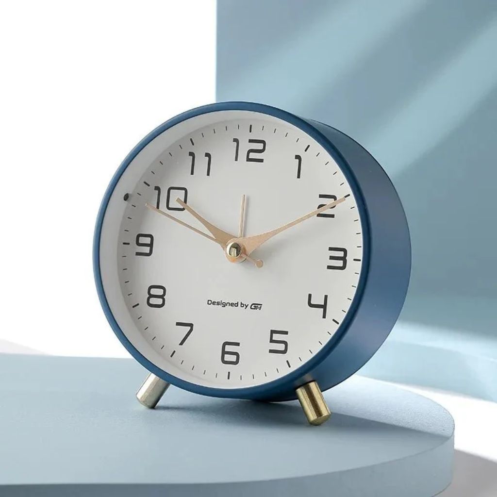 NordTime - Modern Scandinavian Silent Table Clock - Tegulane Global