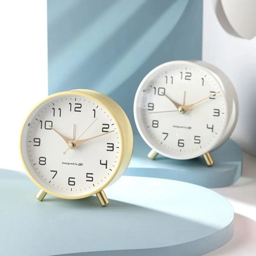 NordTime - Modern Scandinavian Silent Table Clock - Tegulane Global