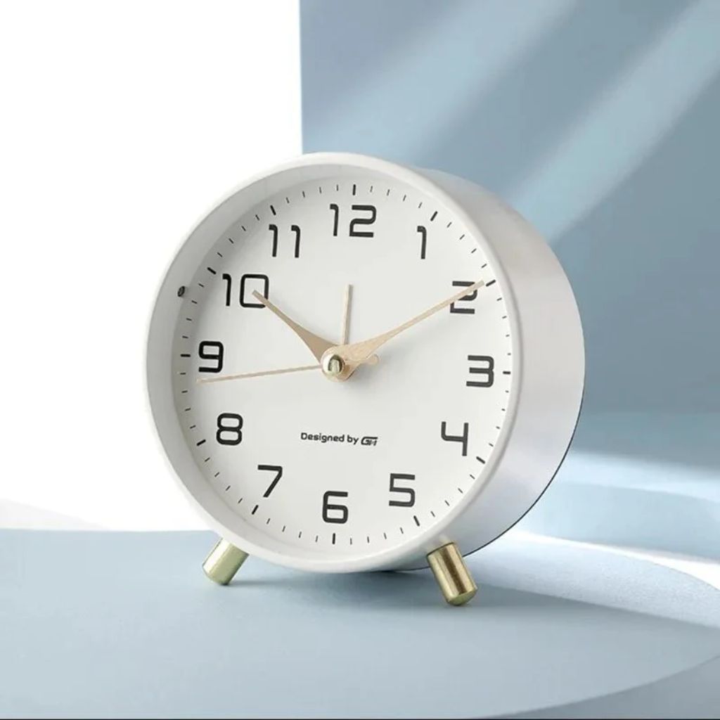 NordTime - Modern Scandinavian Silent Table Clock - Tegulane Global