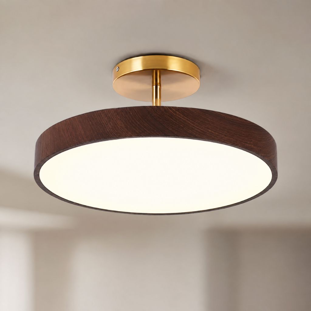 OakLume Nordic Semi Flush Mount Ceiling Light - Tegulane Global