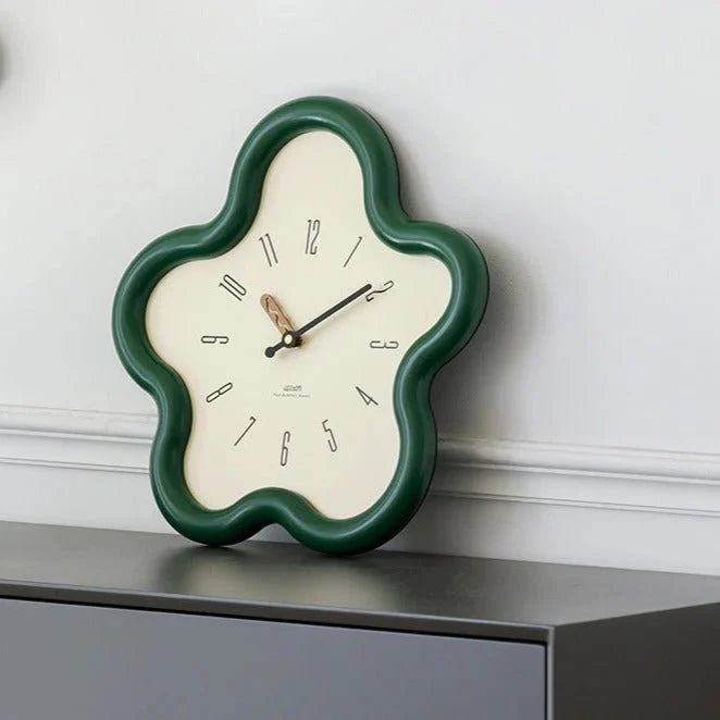 PetalTime - 3D Flower Pendulum Wall Clock with Silent Movement - Tegulane Global
