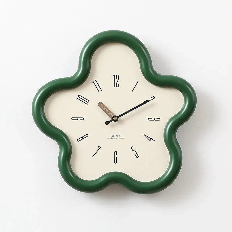 PetalTime - 3D Flower Pendulum Wall Clock with Silent Movement - Tegulane Global
