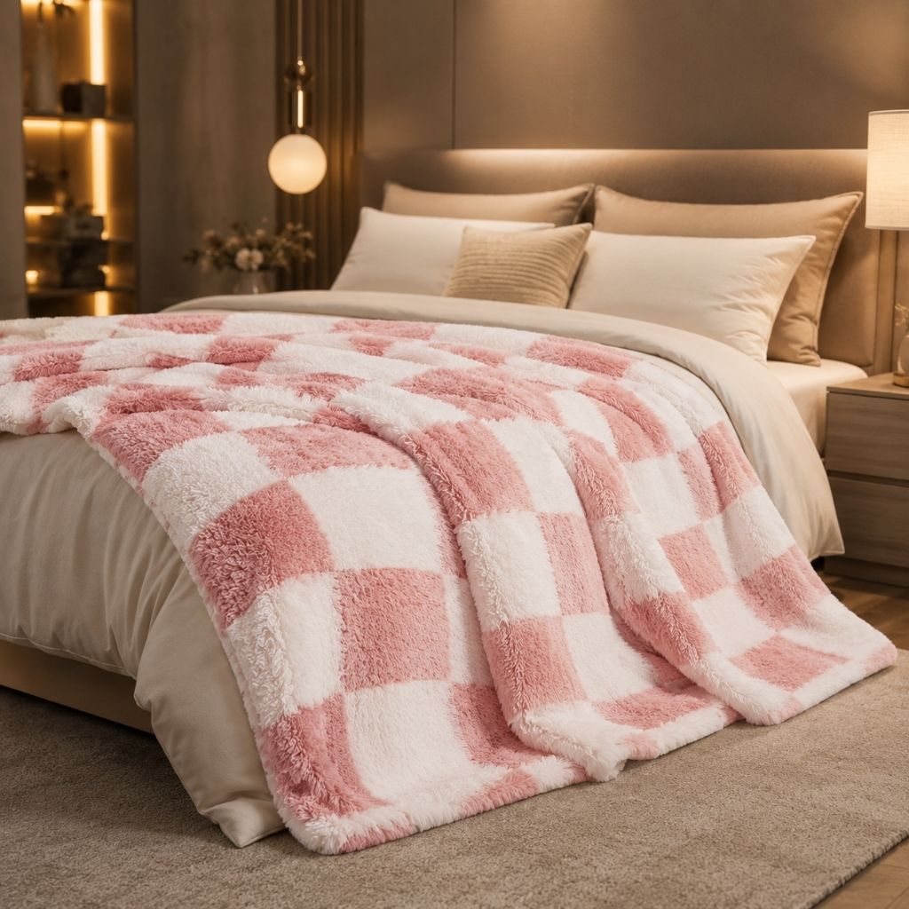 Plaid Flannel Blanket - Tegulane Global