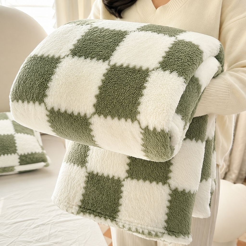 Plaid Flannel Blanket - Tegulane Global