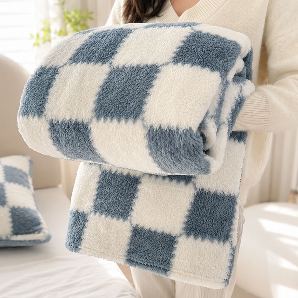 Plaid Flannel Blanket - Tegulane Global