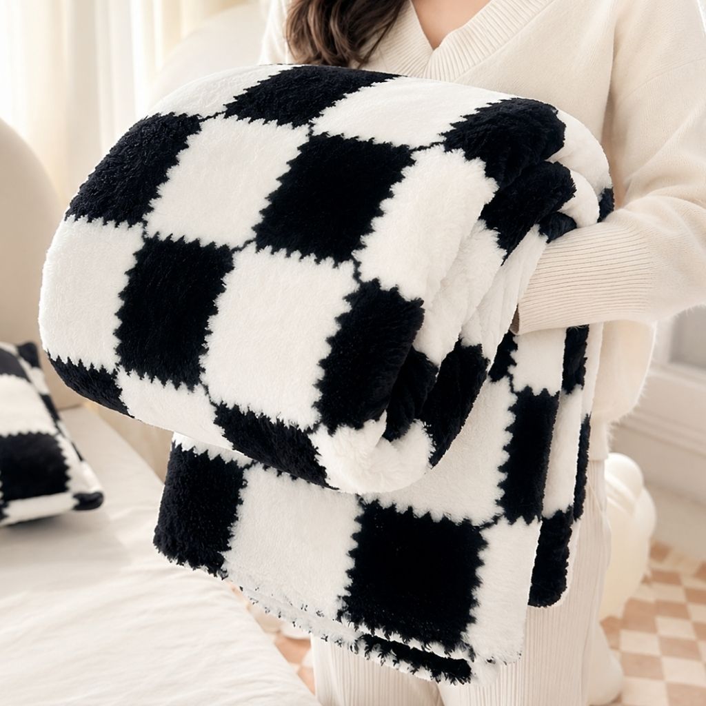 Plaid Flannel Blanket - Tegulane Global