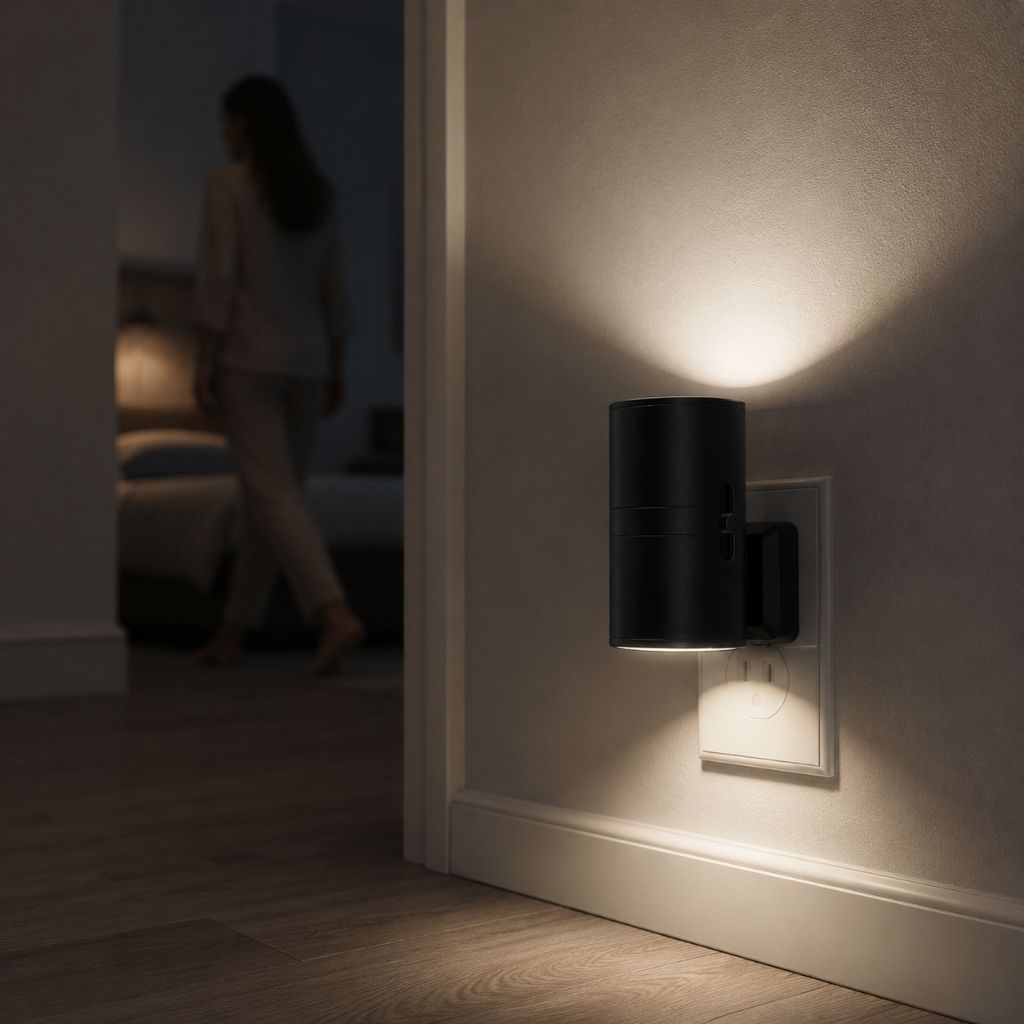 Plug-in LED Night Light with Dusk-to-Dawn Sensor - Tegulane Global