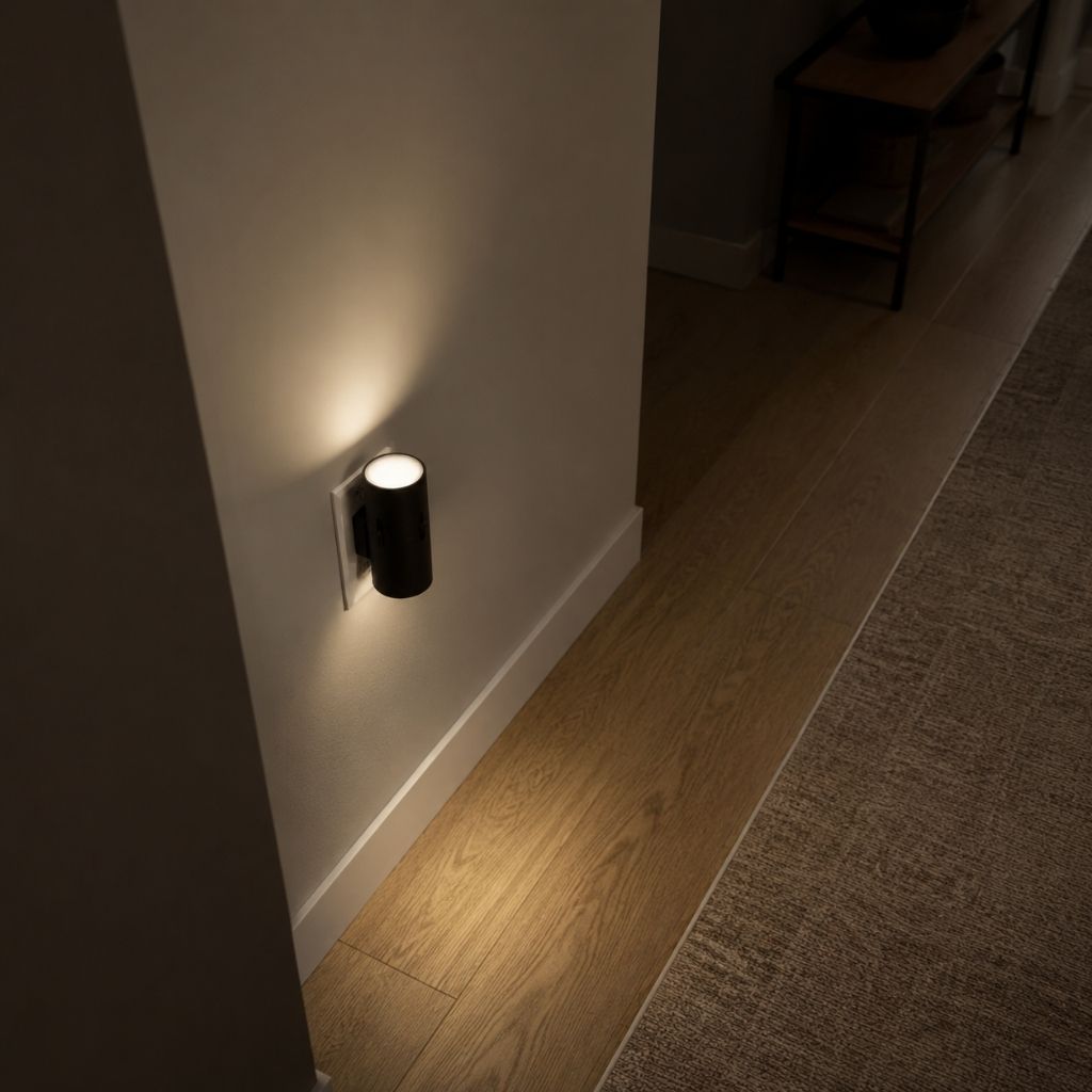 Plug-in LED Night Light with Dusk-to-Dawn Sensor - Tegulane Global