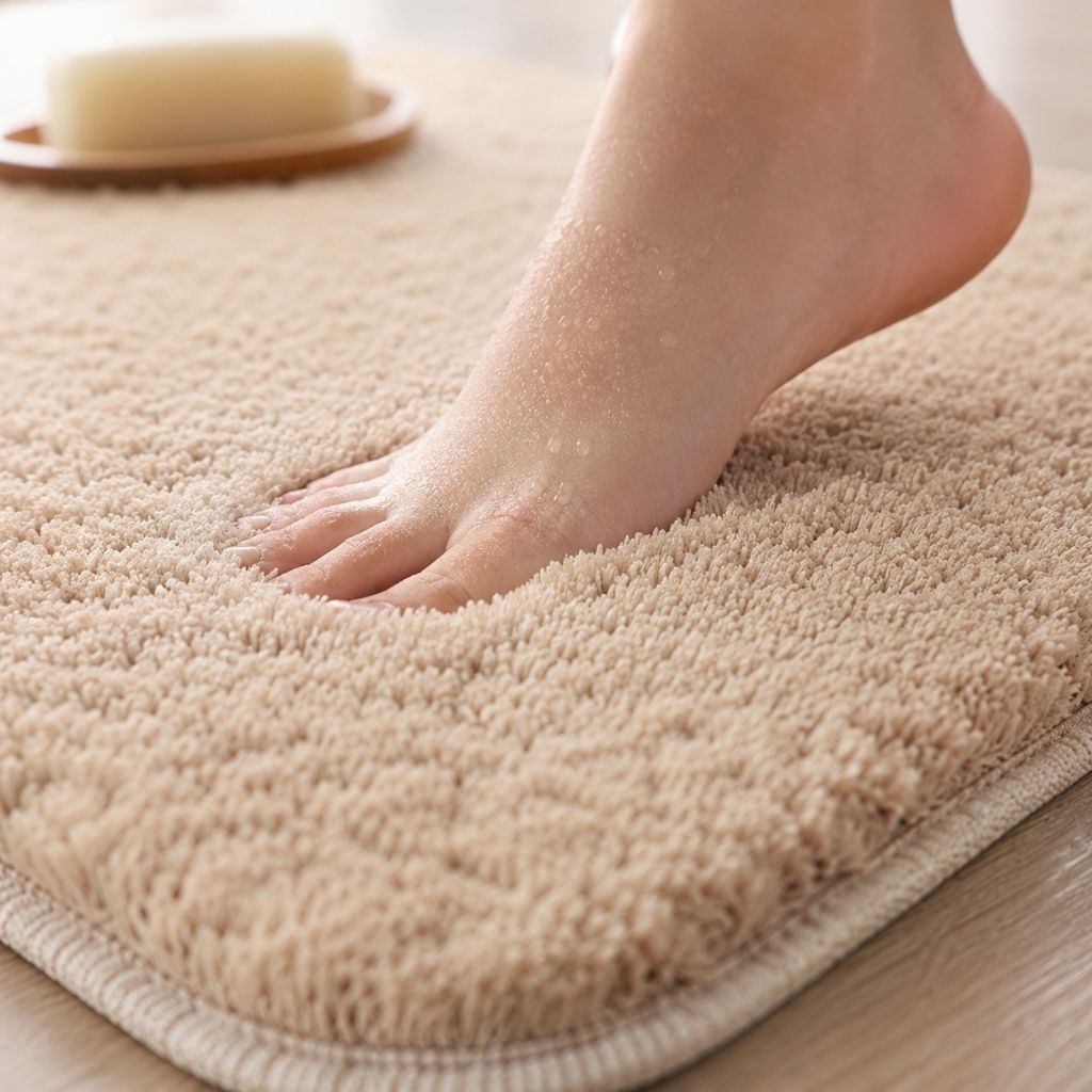 Plush Absorbent Non-Slip Bathroom Mat - Tegulane Global