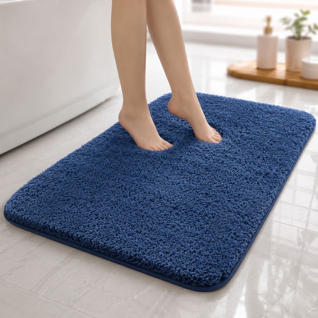 Plush Absorbent Non-Slip Bathroom Mat - Tegulane Global