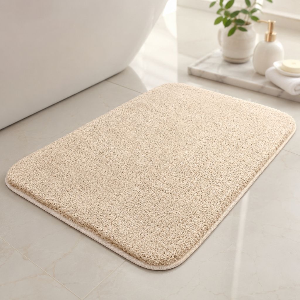 Plush Absorbent Non-Slip Bathroom Mat - Tegulane Global