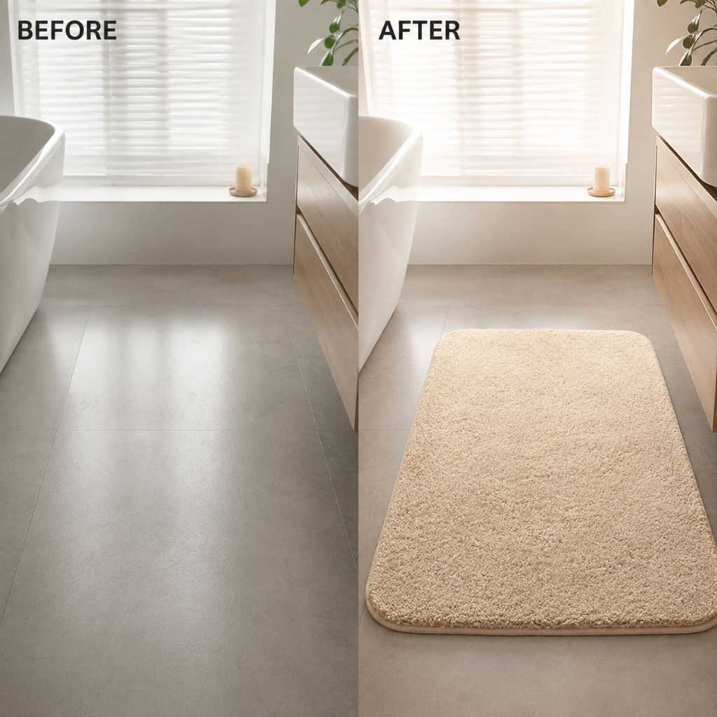 Plush Absorbent Non-Slip Bathroom Mat - Tegulane Global