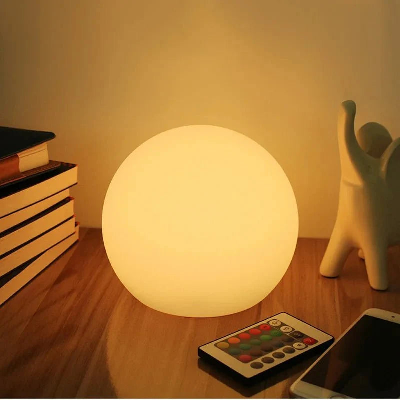 Portable Table Globe Lamp – 16 Color LED - Tegulane Global