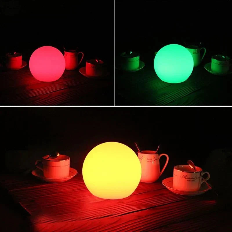 Portable Table Globe Lamp – 16 Color LED - Tegulane Global